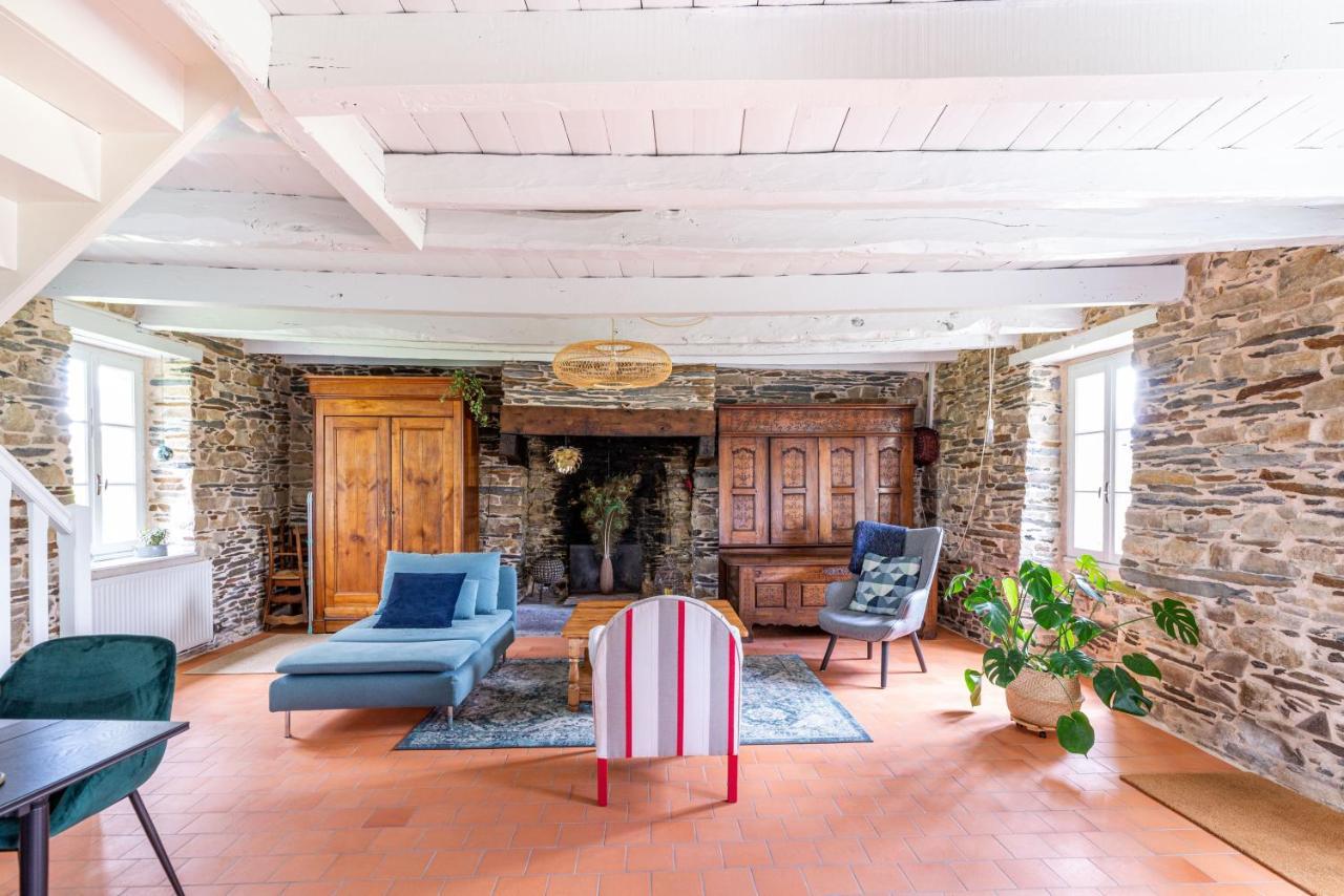 La Villauvert - Cottage Saint-Martin-sur-Oust Exterior foto